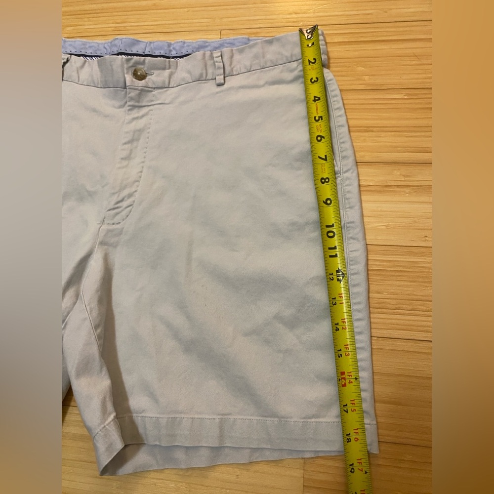 Peter Millar Shorts Mens 38 Beige Tan Chino 7” Classic Fit Lightweight - Picture 3 of 5